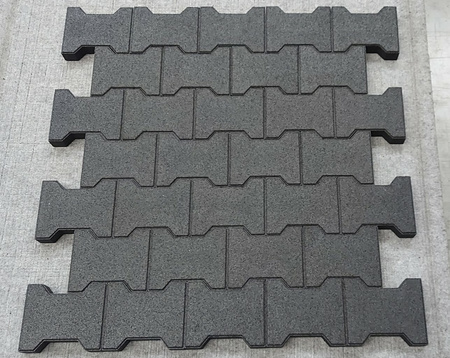 Gumowa kostka brukowa / 43 mm / 0,165x0,2m / SCP Select
