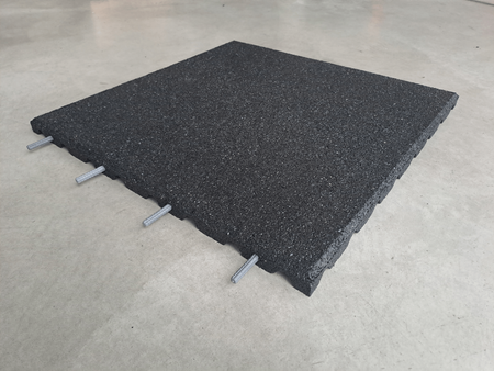 Gumowa płyta chodnikowa / 25 mm / 0,5x0,5m / SCP Select
